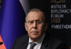 Kremlinul plasează pe Serghei Lavrov în fruntea listei UR