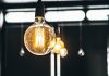 tilt shift lens photography of clear glass bulb