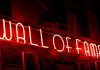 lighted wall of fame neon signage
