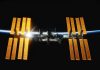 International Space Station orbits earth