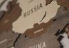 Sancțiunile împotriva Iranului rămân blocate de Rusia și China A map of china with the country name on it